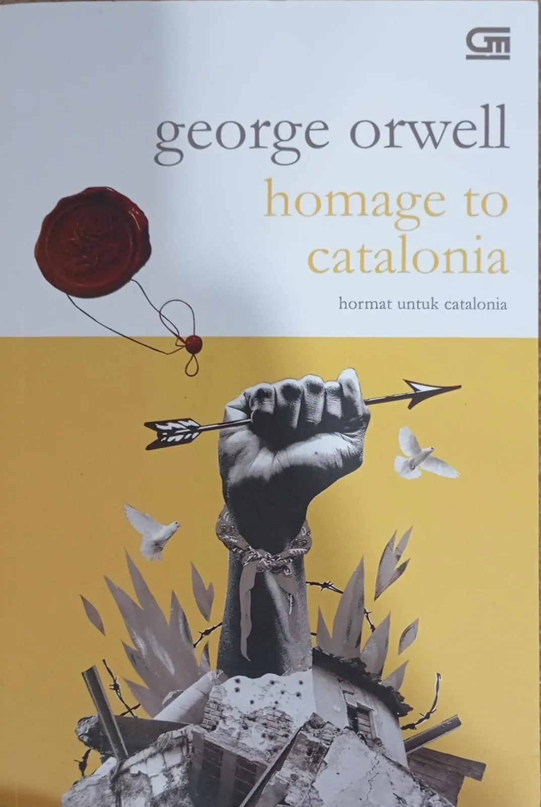Cover HOMAGE TO CATALONIA