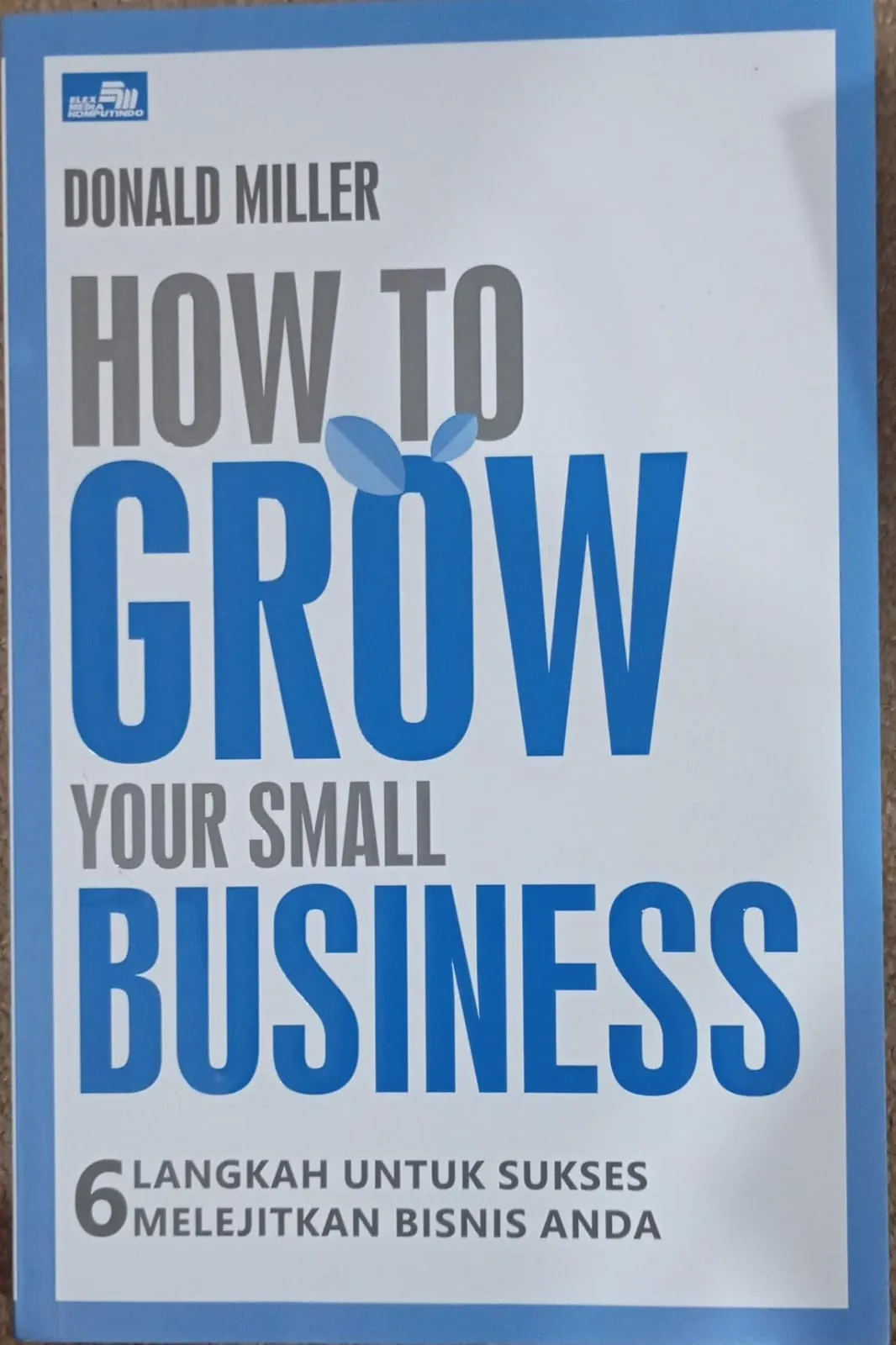 Cover HOW TO GROW YOUR SMALL BUSINESS : 6 LANGKAH UNTUK SUKSES MELEJITKAN BISNIS ANDA