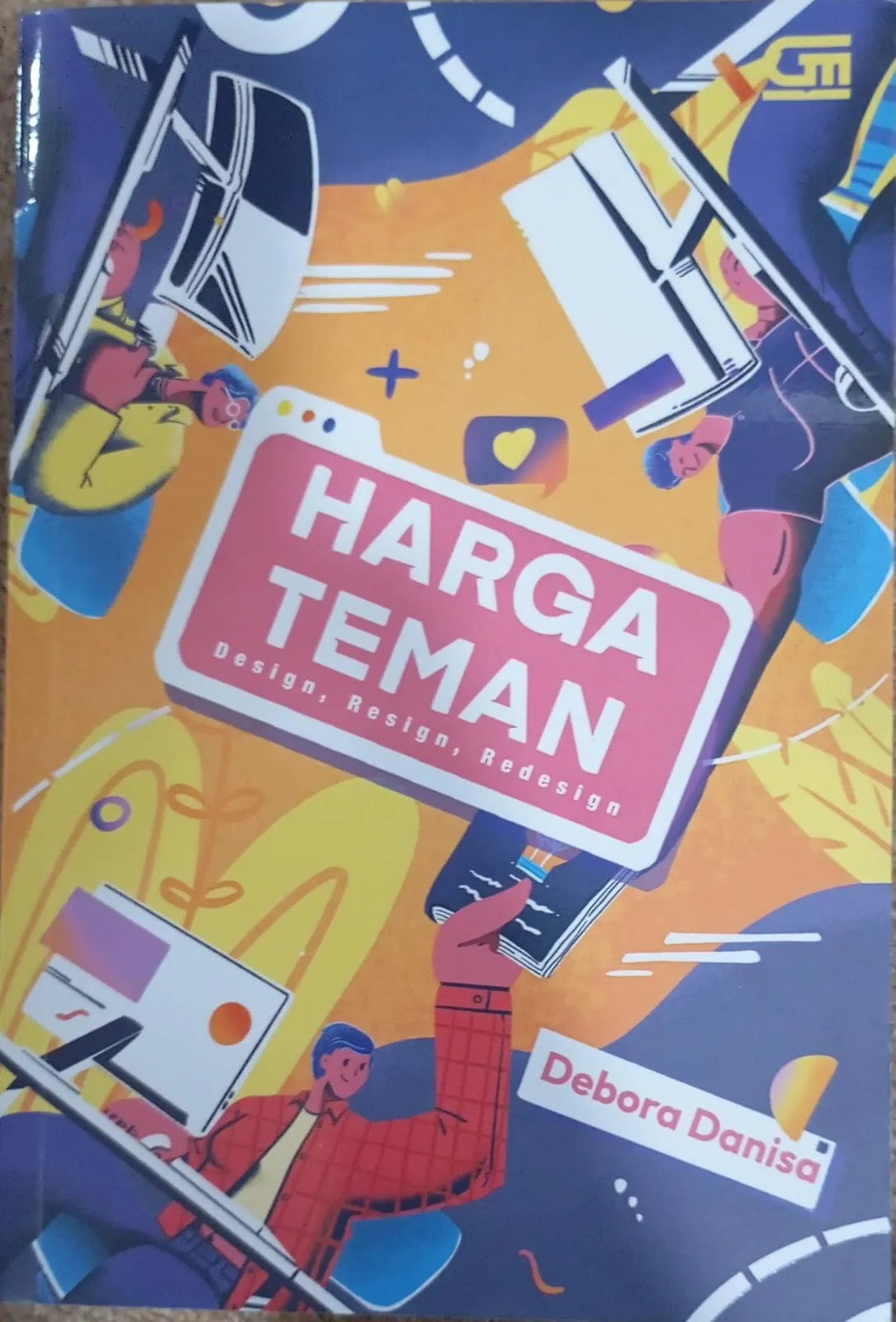 Cover HARGA TEMAN : DESIGN, RESIGN, REDESIGN
