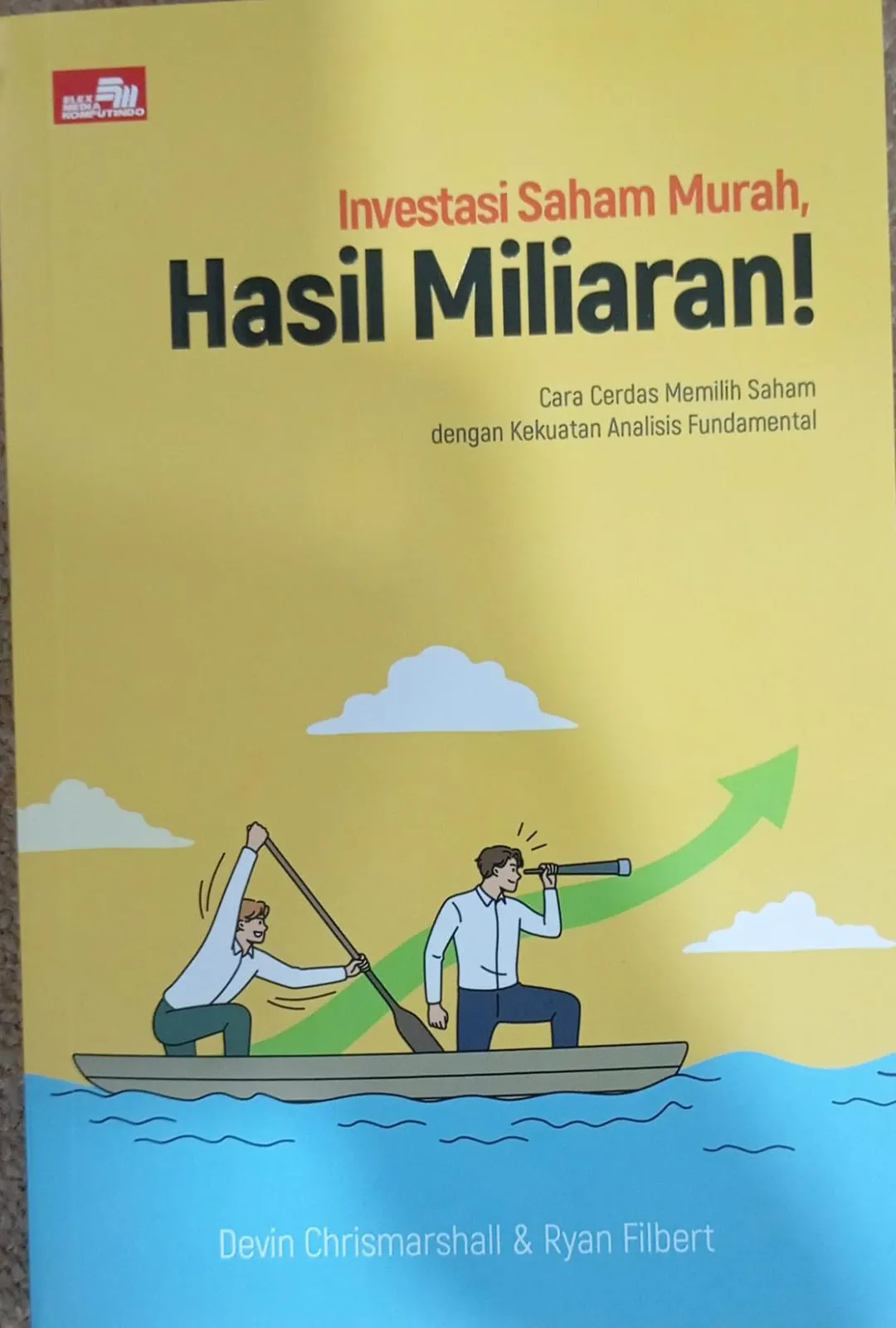 Cover INVESTASI SAHAM MURAH, HASIL MILIARAN!
