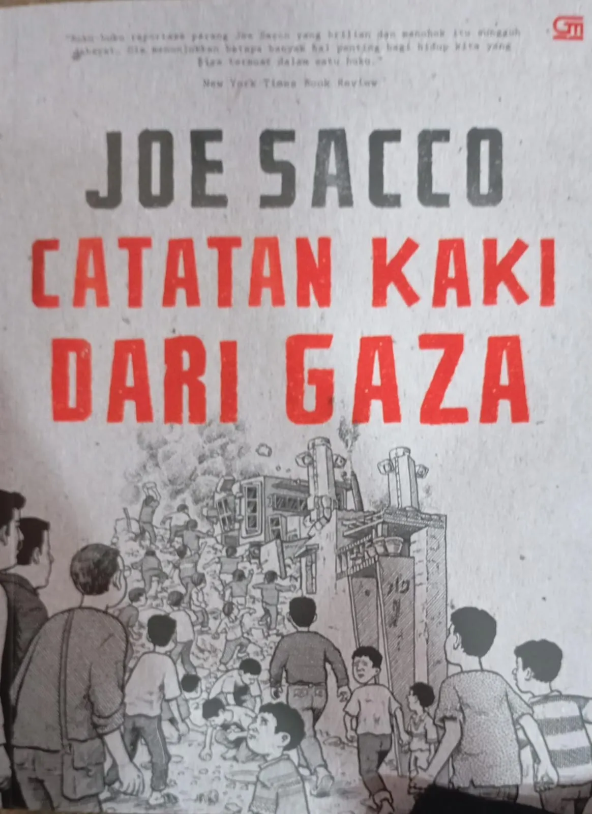 Cover CATATAN KAKI DARI GAZA