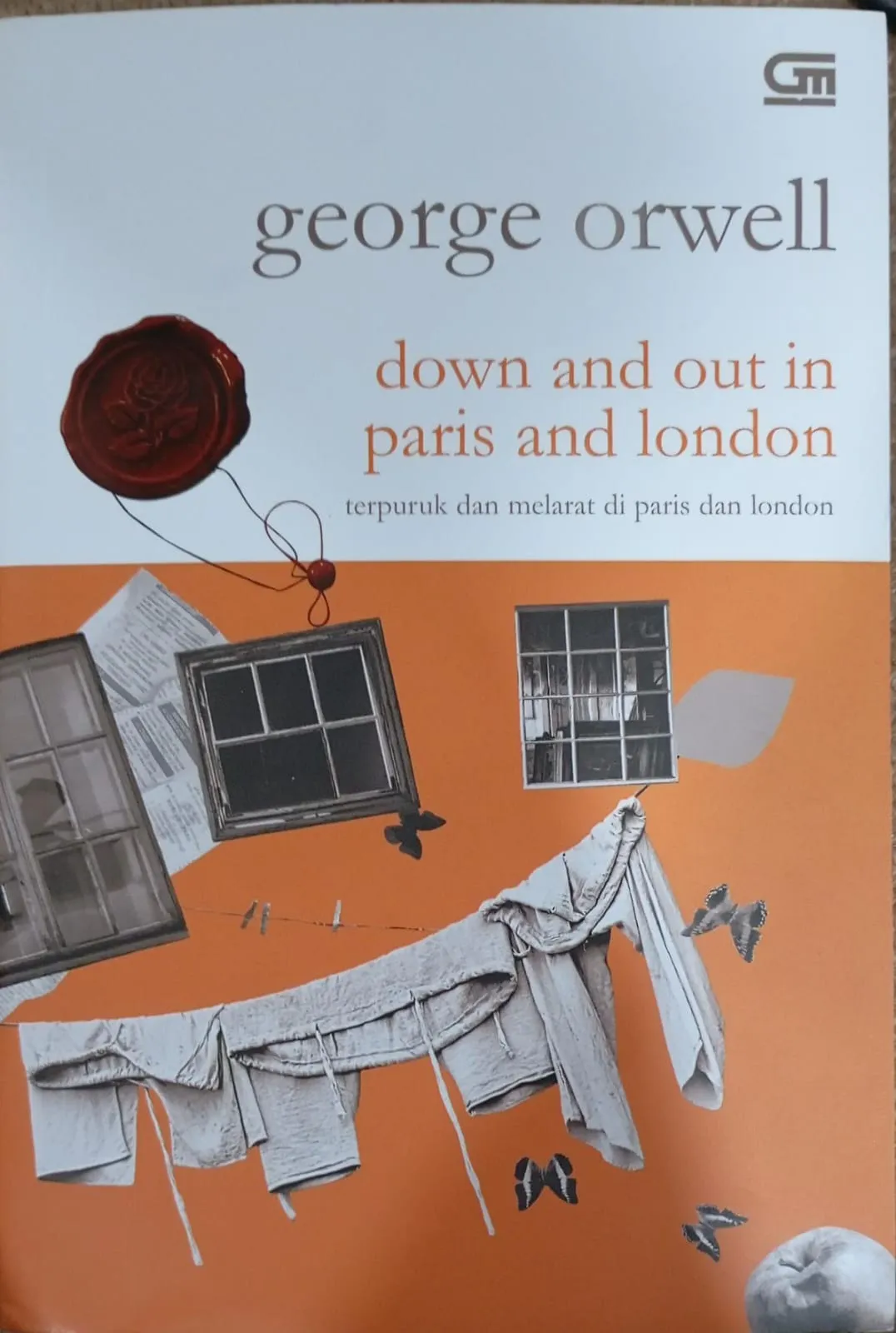 Cover TERPURUK DAN MELARAT DI PARIS DAN LONDON (DOWN AND OUT IN PA