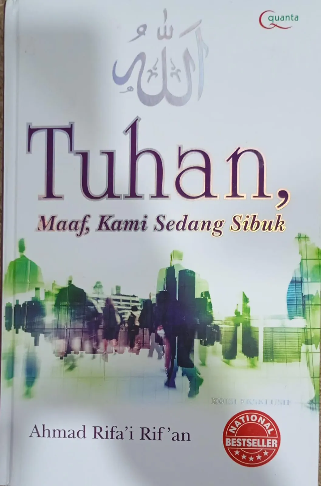 Cover TUHAN, MAAF, KAMI SEDANG SIBUK (EDISI EKSKLUSIF) HC