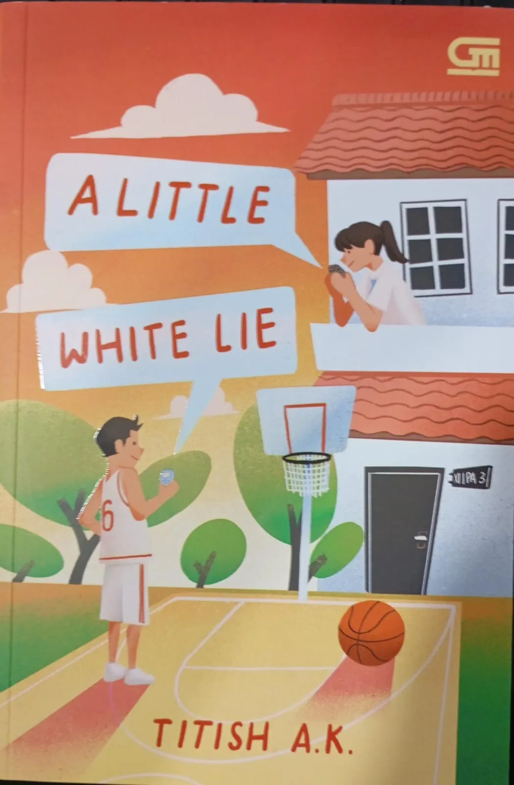 Cover TEENLIT: A LITTLE WHITE LIE