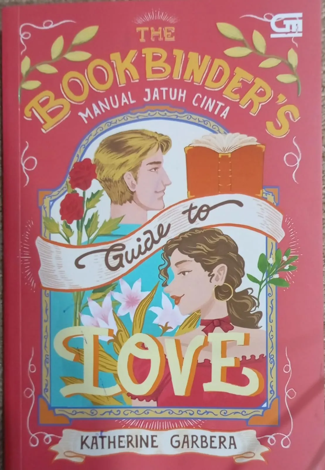 Cover MANUAL JATUH CINTA (THE BOOKBINDER'S GUIDE TO LOVE)