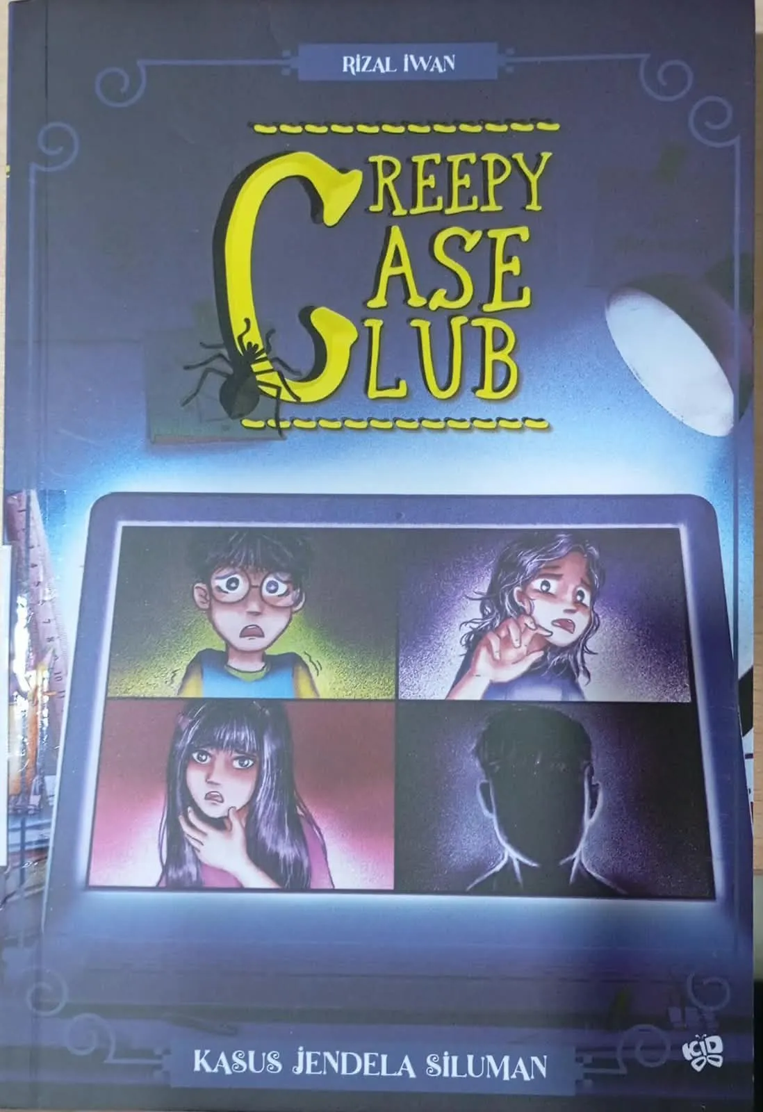 Cover CREEPY CASE CLUB: KASUS JENDELA SILUMAN